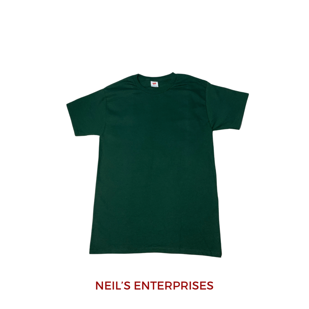 Authentic Hanes T-Shirt - FOREST GREEN