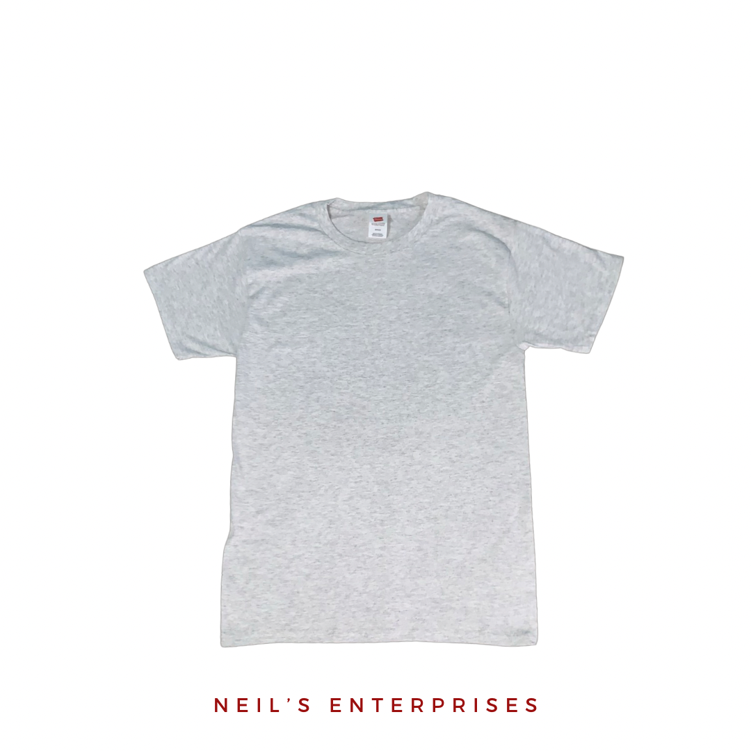 Authentic Hanes T-Shirt - ASH GREY