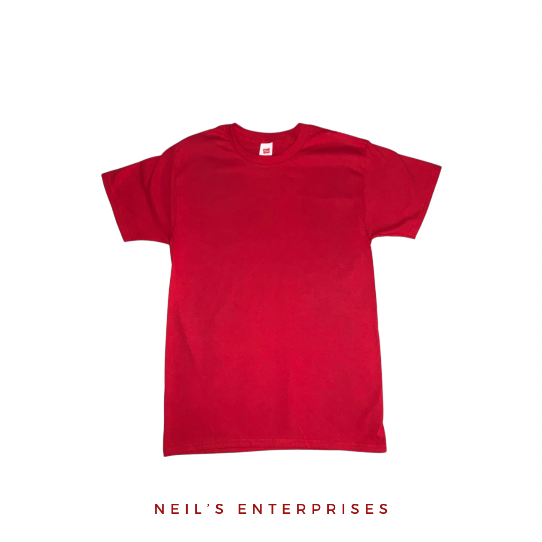 Authentic Hanes T-Shirt - RED