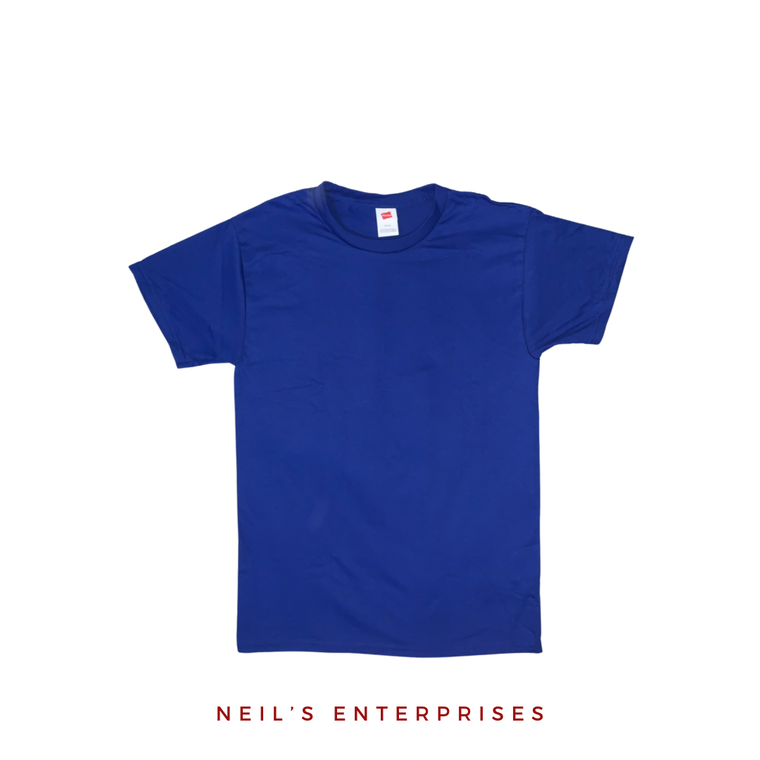 Authentic Hanes T-Shirt - ROYAL BLUE